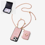 Starlight Gift Box- Magnetic Wallet Phone Case with Crossbody Chain-Custype