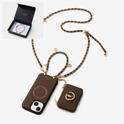 Starlight Gift Box- Magnetic Wallet Phone Case with Crossbody Chain-Custype