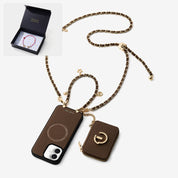 Starlight Gift Box- Magnetic Wallet Phone Case with Crossbody Chain-Custype