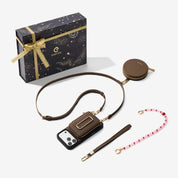 Starlight Gift Box- Morandi Detachable Wallet Phone Case with Shoulder Strap