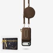 Starlight Gift Box- Morandi Detachable Wallet Phone Case with Shoulder Strap