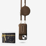 Starlight Gift Box- Morandi Detachable Wallet Phone Case with Shoulder Strap