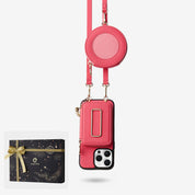 Starlight Gift Box- Morandi Detachable Wallet Phone Case with Shoulder Strap