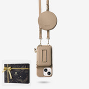 Starlight Gift Box- Morandi Detachable Wallet Phone Case with Shoulder Strap