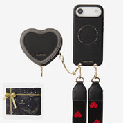 Starlight Gift Box- Morandi Sling iPhone Case with Heart Pouch