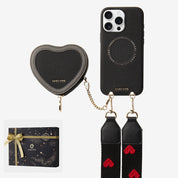 Starlight Gift Box- Morandi Sling iPhone Case with Heart Pouch