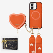 Starlight Gift Box- Morandi Sling iPhone Case with Heart Pouch