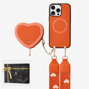 Starlight Gift Box- Morandi Sling iPhone Case with Heart Pouch