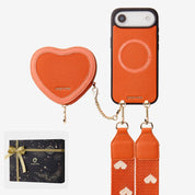 Starlight Gift Box- Morandi Sling iPhone Case with Heart Pouch