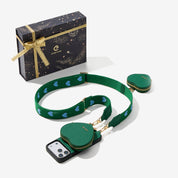Starlight Gift Box- Webbing Crossbody Phone Case with Heart Airpods Pouch