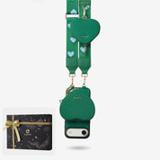 Starlight Gift Box- Webbing Crossbody Phone Case with Heart Airpods Pouch