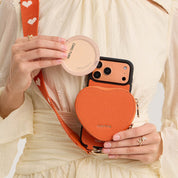 Heart Design Kit- Magnetic Phone Case with Webbing Crossbody & Pouch