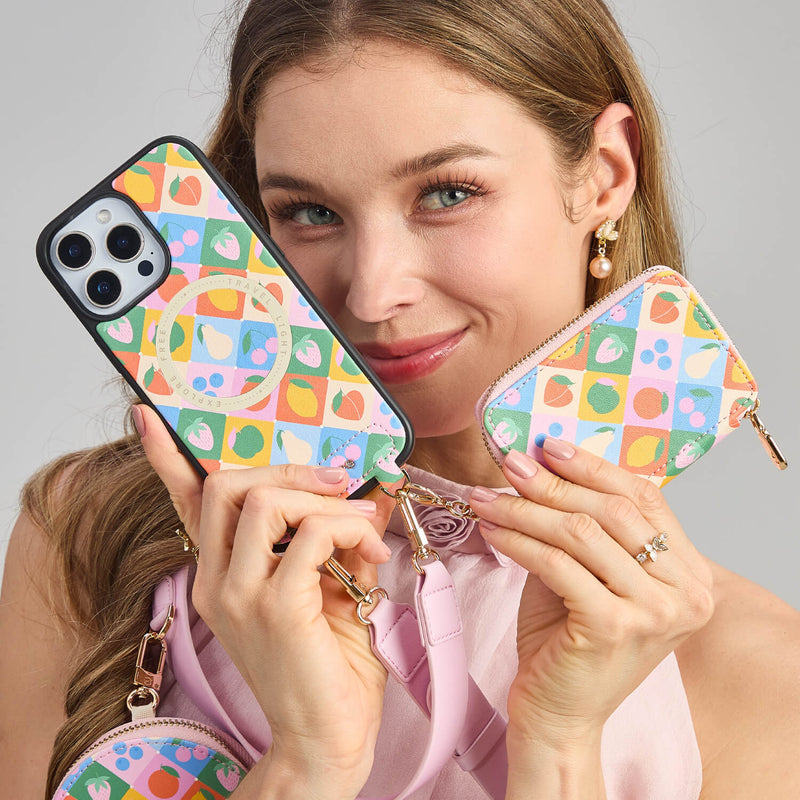 magnetic wallet phone case