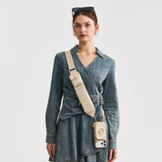 Utility Series- Wallet Phone Case with Utility Crossbody Strap