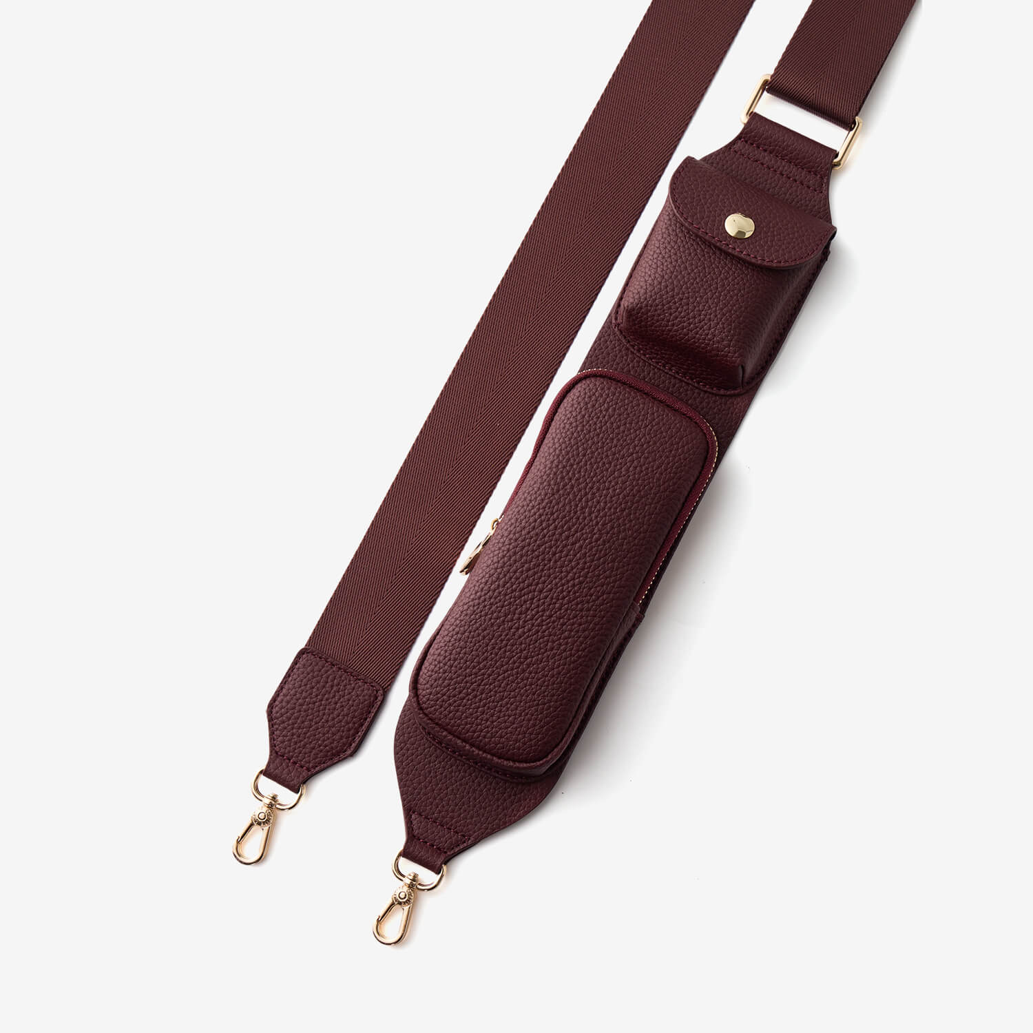 Utility Crossbody Strap with Storage Pouch