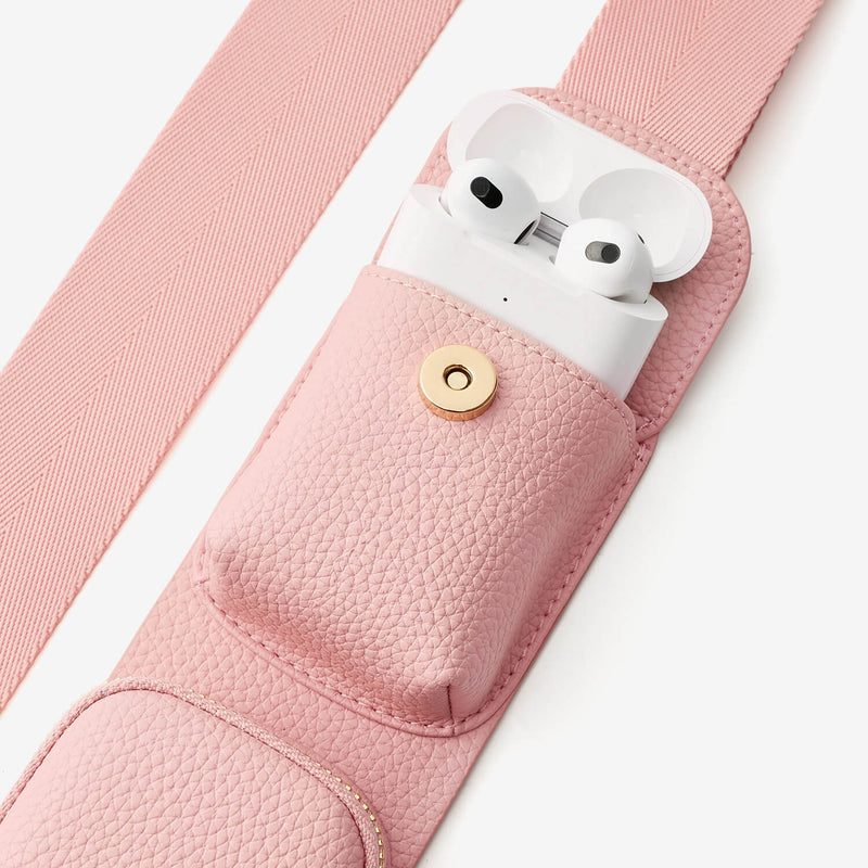 Utility Crossbody Strap with Storage Pouch