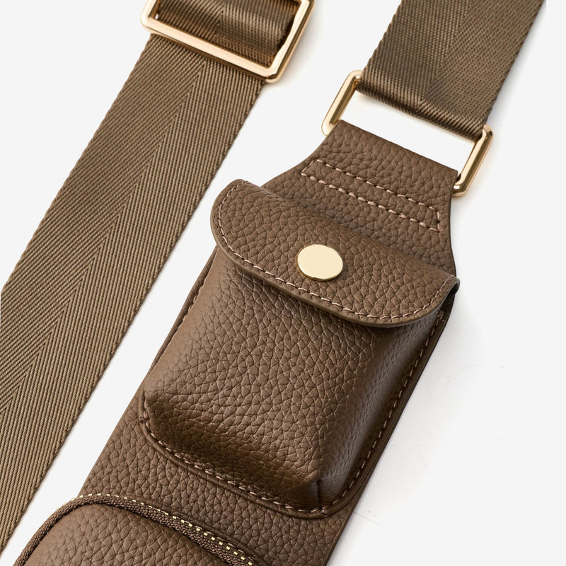 Utility Crossbody Strap with Storage Pouch
