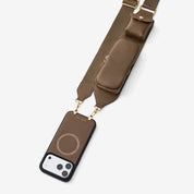 Utility Crossbody Strap with Storage Pouch