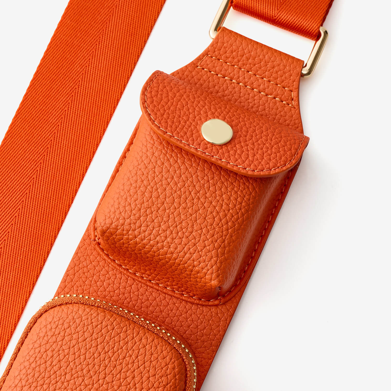 Utility Crossbody Strap with Storage Pouch