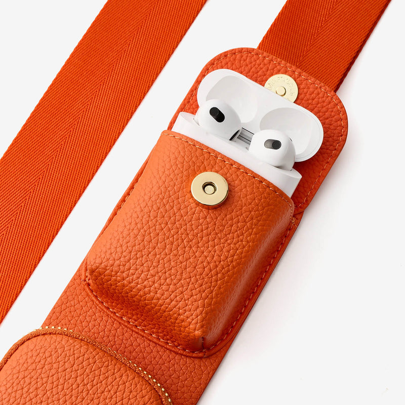 Utility Crossbody Strap with Storage Pouch