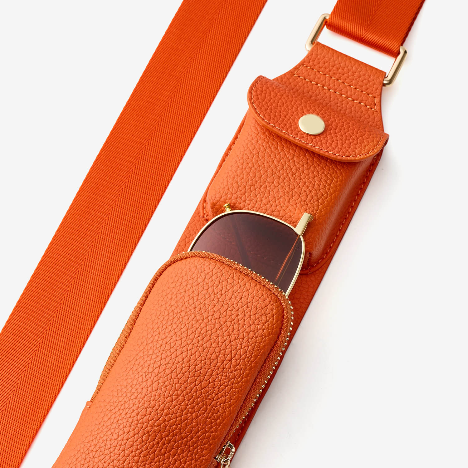 Utility Series- Wallet Phone Case with Utility Crossbody Strap