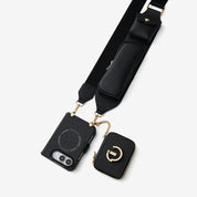 ユーティリティシリーズ - iPhone Duo MagSafe対応ウォレットスマホケース｜収納付きユーティリティストラップ