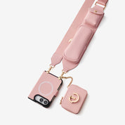ユーティリティシリーズ - iPhone Duo MagSafe対応ウォレットスマホケース｜収納付きユーティリティストラップ