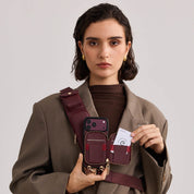 ユーティリティシリーズ｜収納付きショルダーストラップ対応ウォレットスマホケース
