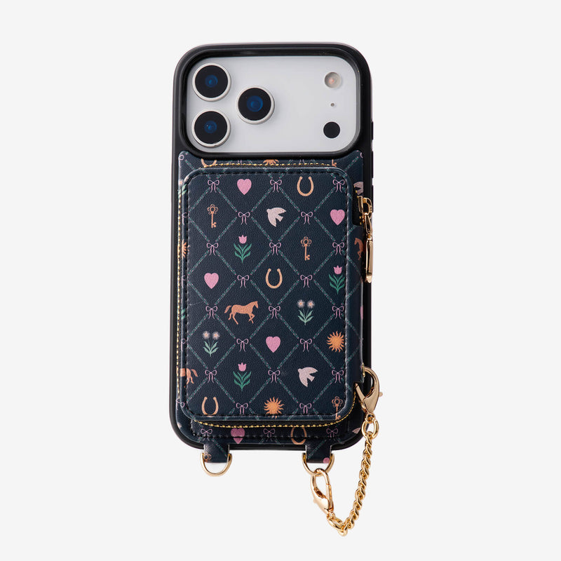 Duchess Plum- Vacation Theme iPhone Wallet Case Set Custype Duchess Plum- Vacation Theme iPhone Wallet Case Set Custype