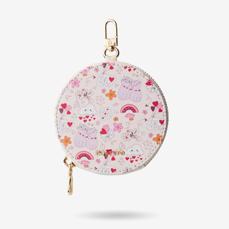 Valentine Theme- Crossbody Phone Case with Purse & Pouch-Custype