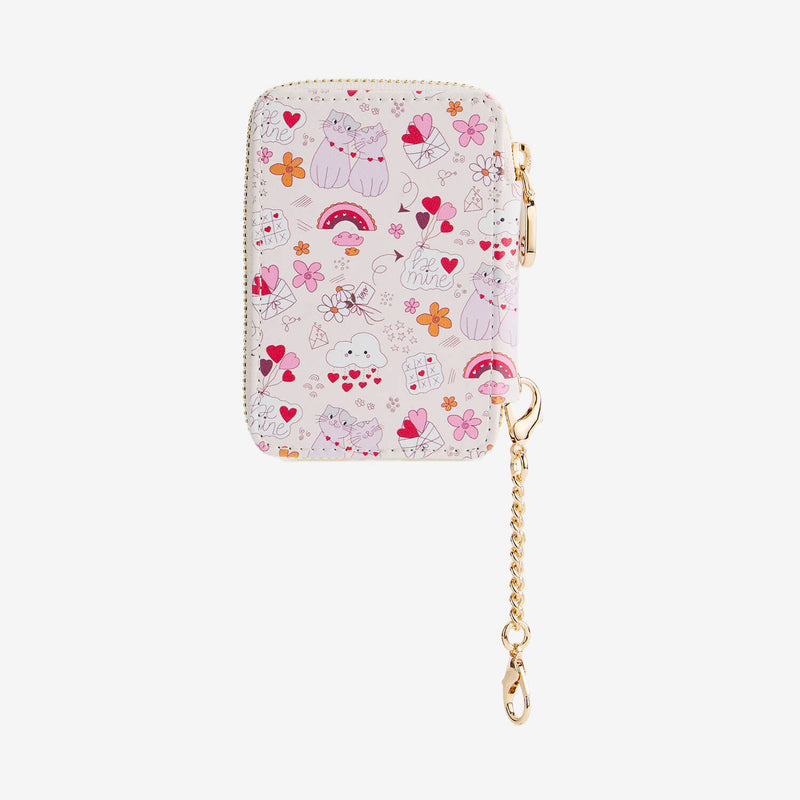 Valentine Theme- Crossbody Phone Case with Purse & Pouch-Custype