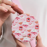 バレンタインテーマ クロスボディスマホケース（ポーチ＆ミニポーチ付き）