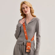 Vertical Wallet- iPhone Wallet Case with Webbing Strap