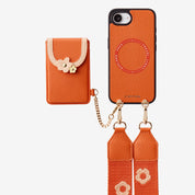 Vertical Wallet- iPhone Wallet Case with Webbing Strap