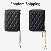 刺繍クラフトセット - 取り外し可能なワイヤレス充電クロスボディウォレット電話ケースラウンドポーチセット