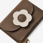 ブルームパル - レザークロスボディスマホケース（スリムウォレット付き）