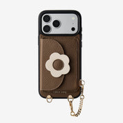 ブルームパル - レザークロスボディスマホケース（スリムウォレット付き）