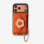 ブルームパル - レザークロスボディスマホケース（スリムウォレット付き）