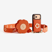 Bloom Pal- Crossbody Phone Case with Airpods Pouch & Wallet-Mobile Phone Cases-Custype