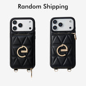 BraidTrend - ロープスタイルストラップ電話ケース（ブラック）