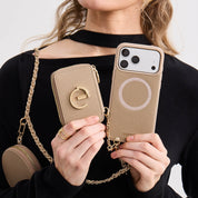 Allure Chain Series- Wallet Phone Case with Chain & Stand-Custype