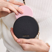 Allure チェーンシリーズ - チェーンとスタンド付きウォレットフォンケース - iPhone 17