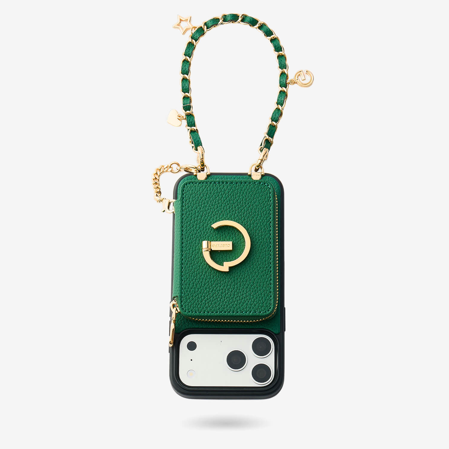 Allure Chain Series- Wallet Phone Case with Chain & Stand-Custype