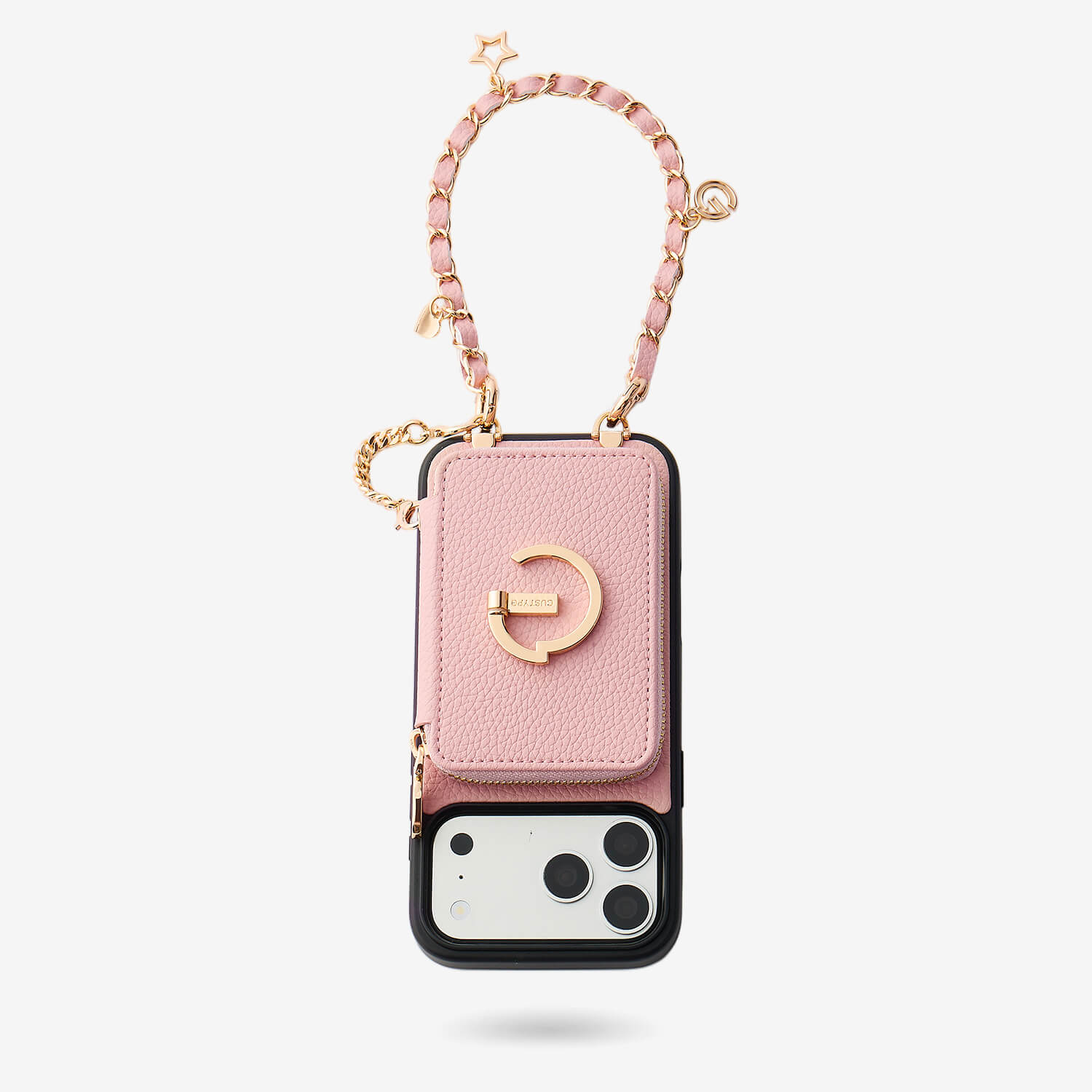 Allure Chain Series- Wallet Phone Case with Chain & Stand-Custype