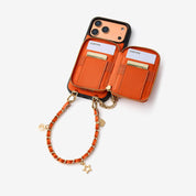 Allure Chain Series- Wallet Phone Case with Chain & Stand