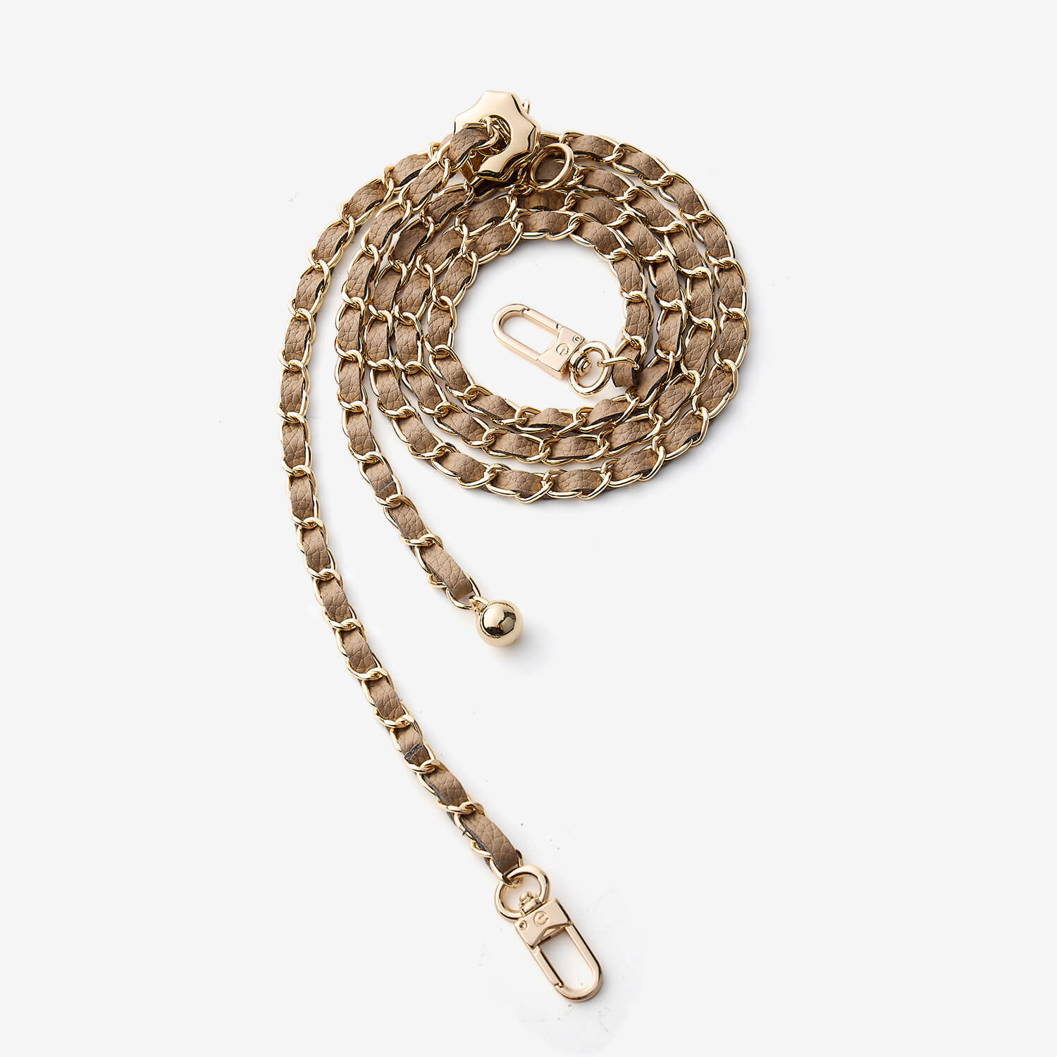 Allure Chain Series- Wallet Phone Case with Chain & Stand