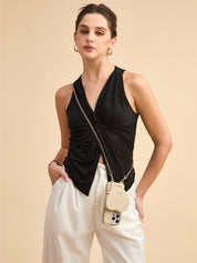 ハートチェーンキット - ワイヤレス充電対応チェーン付きウォレット型スマホケース