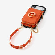 Bloom Pal- Wallet Phone Case with Raised Floral Wristlet