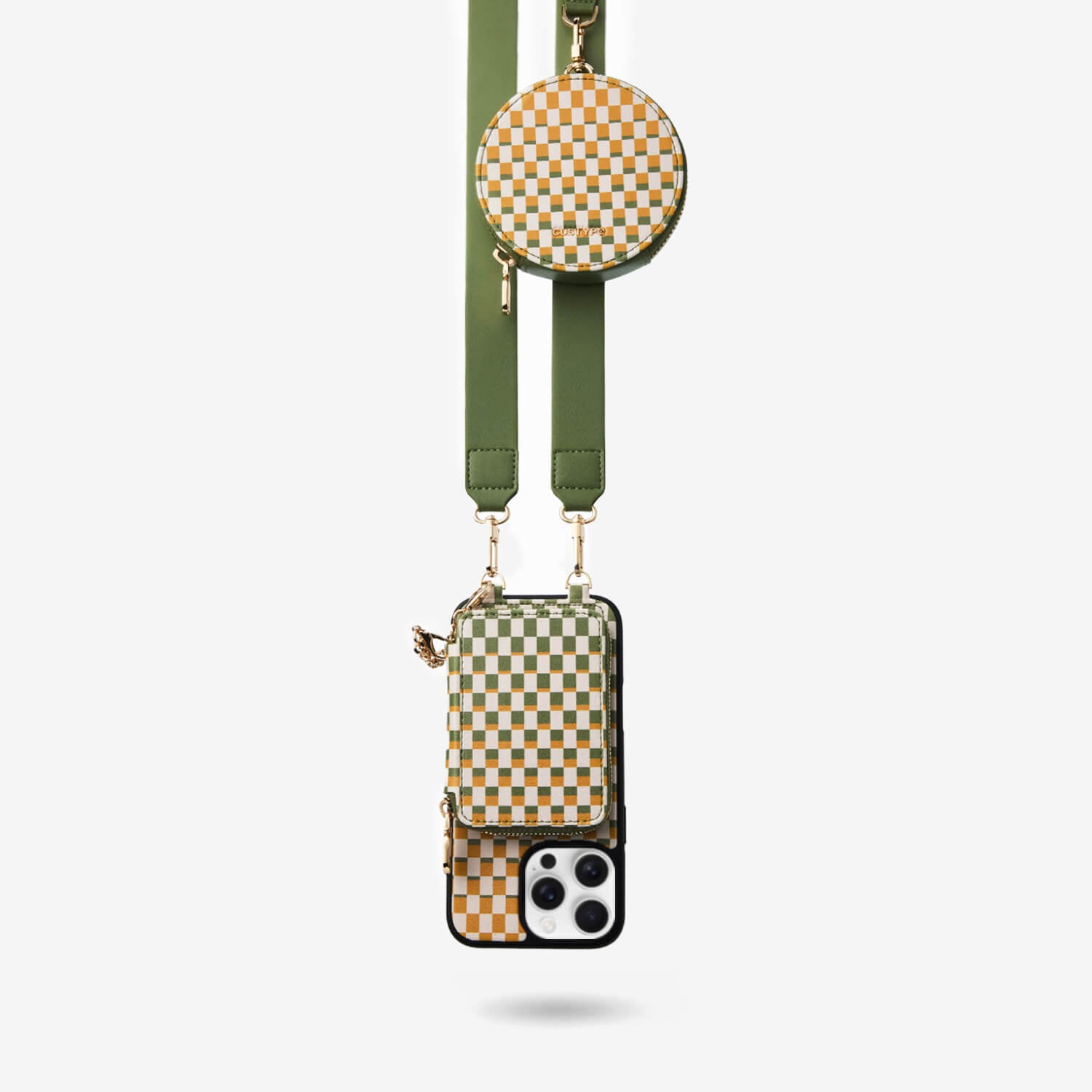Custypeオリジナルクロスボディスマホケースセット（リスト