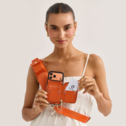 Utility Series- Wallet Phone Case with Utility Crossbody Strap